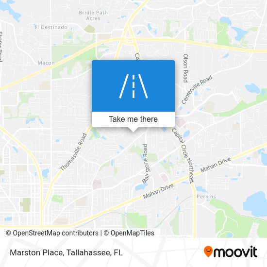 Mapa de Marston Place