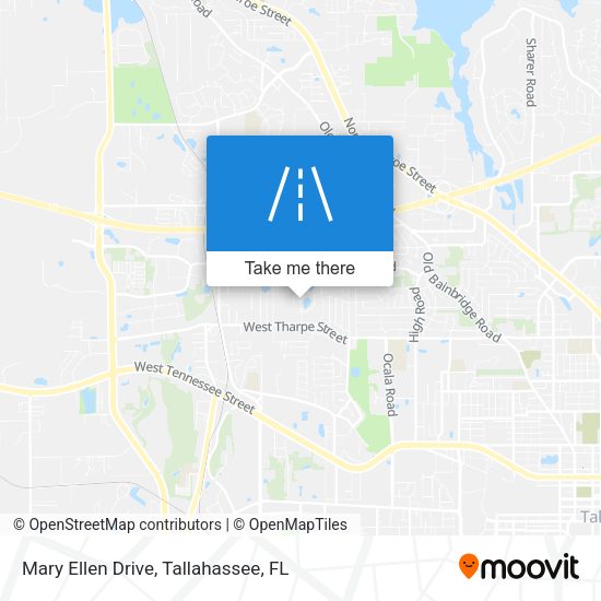 Mary Ellen Drive map