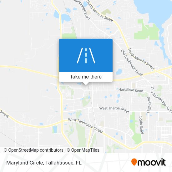 Maryland Circle map