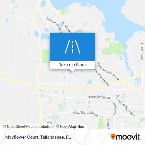 Mapa de Mayflower Court