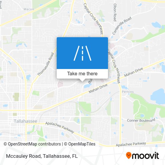 Mapa de Mccauley Road