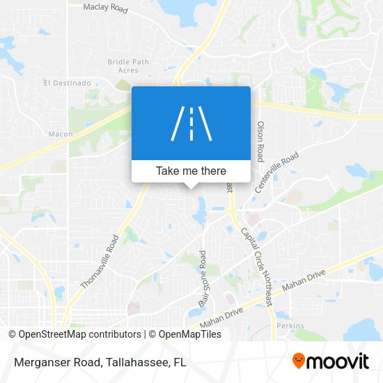 Merganser Road map