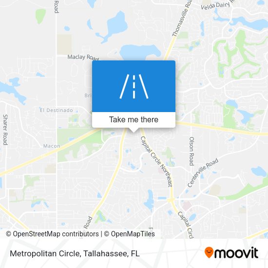 Metropolitan Circle map