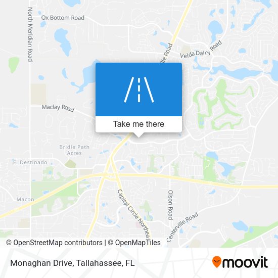 Mapa de Monaghan Drive