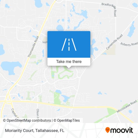 Moriarity Court map