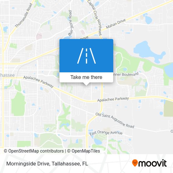 Morningside Drive map