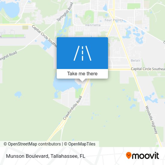 Mapa de Munson Boulevard