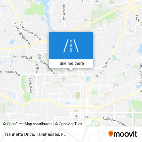 Nannette Drive map