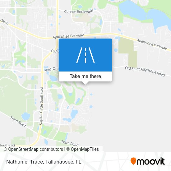 Mapa de Nathaniel Trace