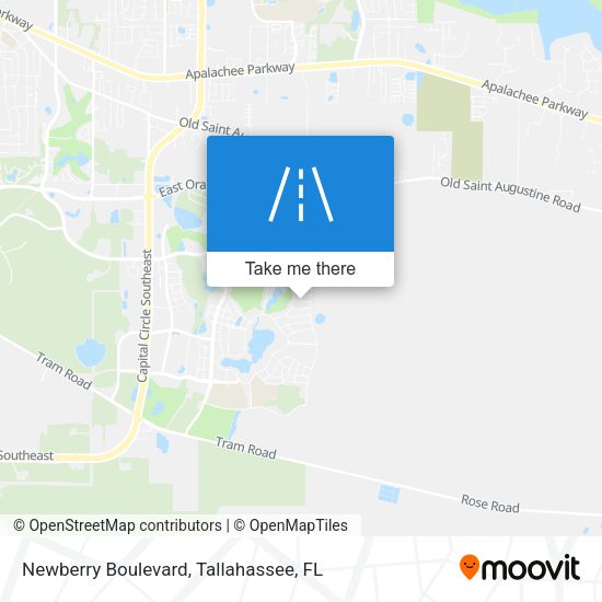 Mapa de Newberry Boulevard