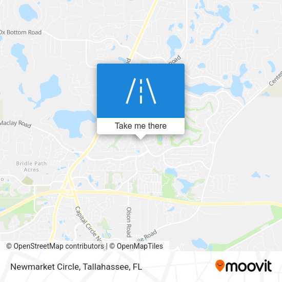 Newmarket Circle map
