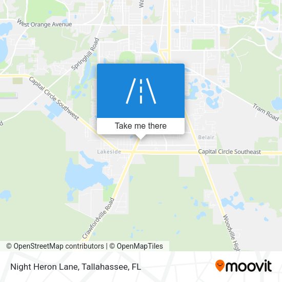 Mapa de Night Heron Lane