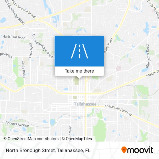 Mapa de North Bronough Street