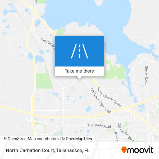 North Carnation Court map