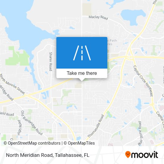 Mapa de North Meridian Road