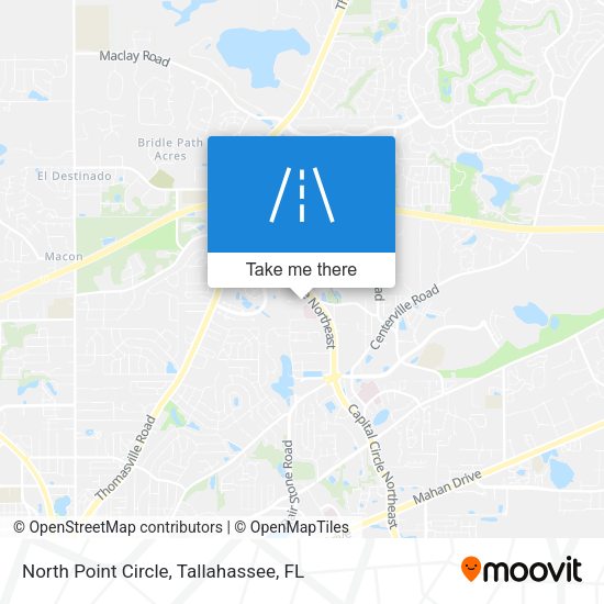 Mapa de North Point Circle