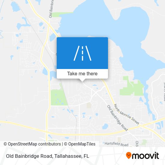 Old Bainbridge Road map