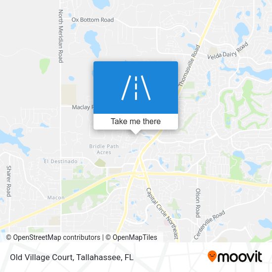 Mapa de Old Village Court