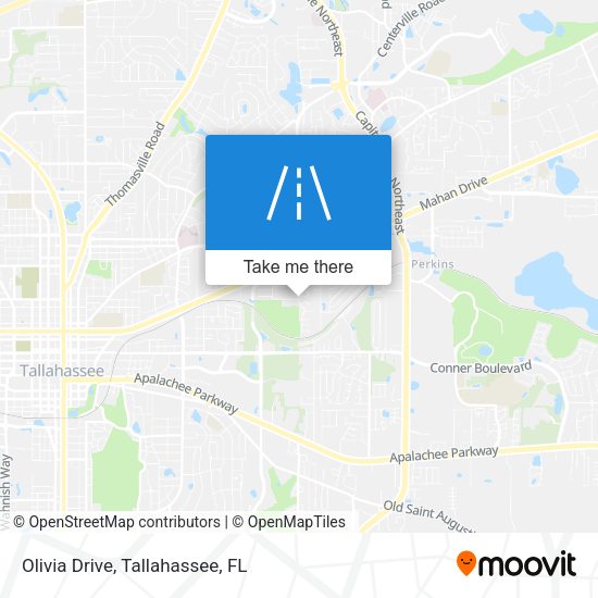 Mapa de Olivia Drive