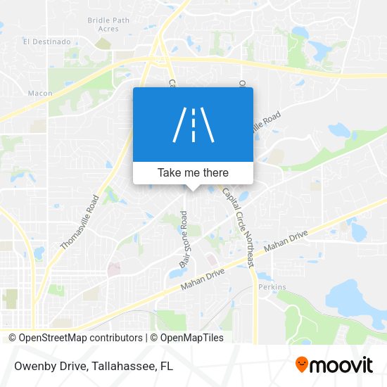 Mapa de Owenby Drive