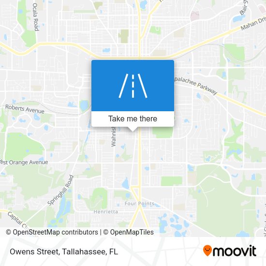 Mapa de Owens Street