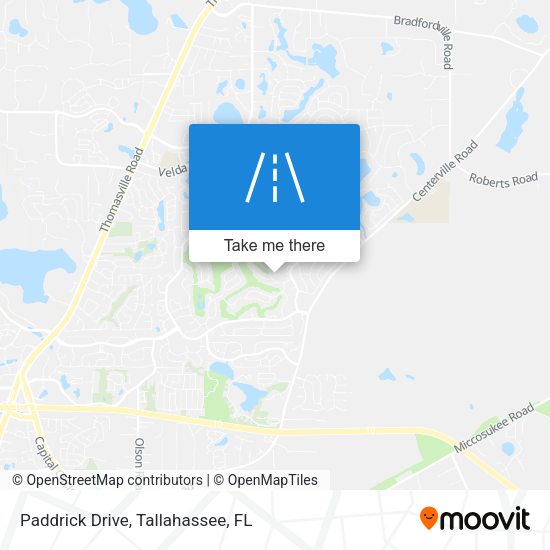 Paddrick Drive map