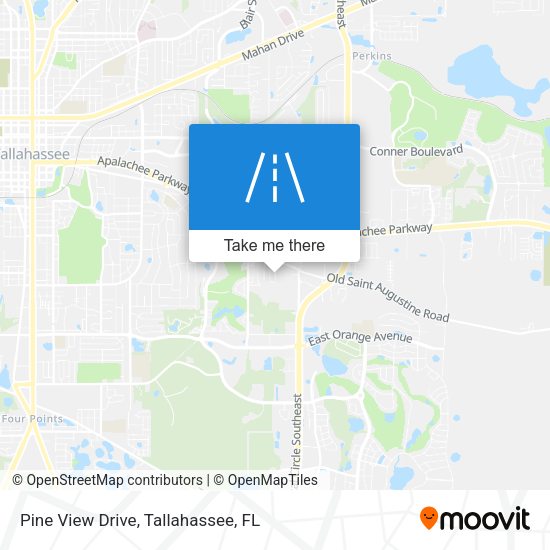Mapa de Pine View Drive