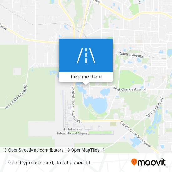 Mapa de Pond Cypress Court