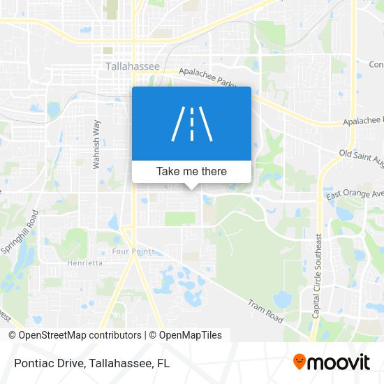 Mapa de Pontiac Drive