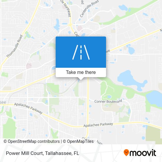 Power Mill Court map