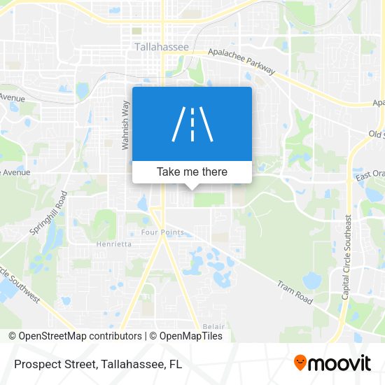 Prospect Street map