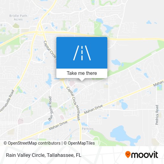 Mapa de Rain Valley Circle