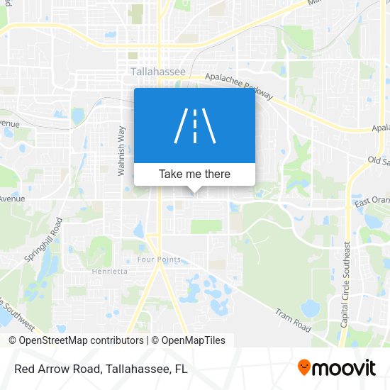 Red Arrow Road map