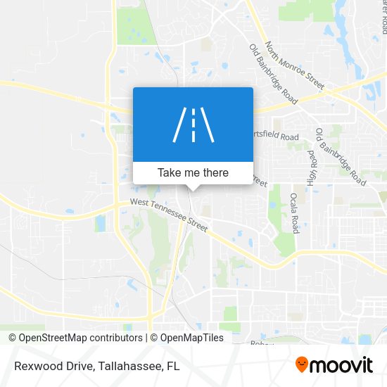 Mapa de Rexwood Drive