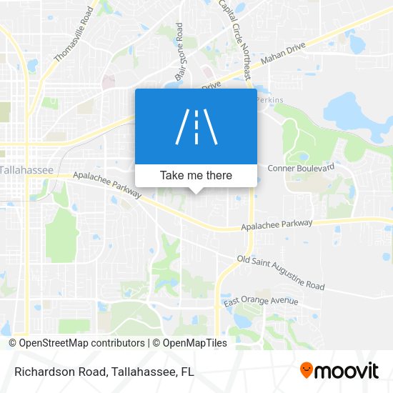 Richardson Road map