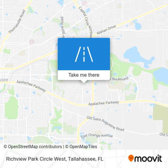 Mapa de Richview Park Circle West