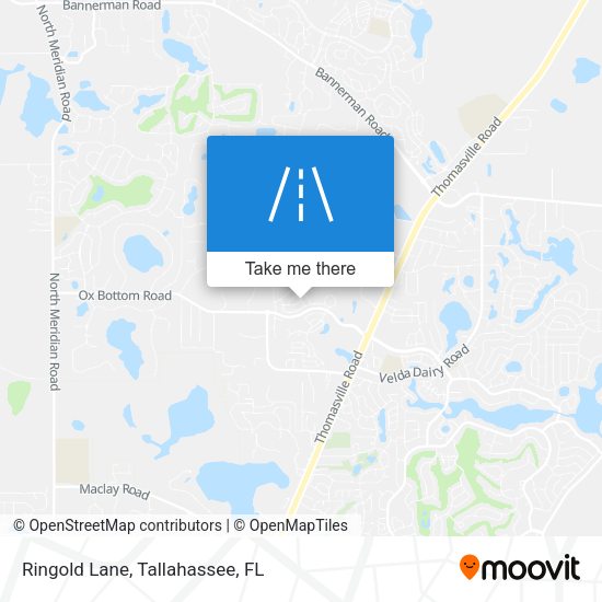 Mapa de Ringold Lane