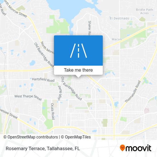 Rosemary Terrace map
