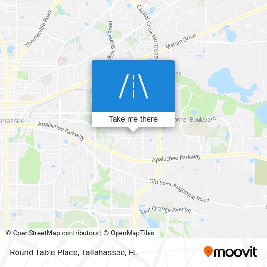 Mapa de Round Table Place