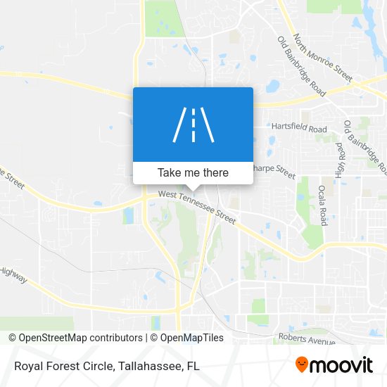 Royal Forest Circle map