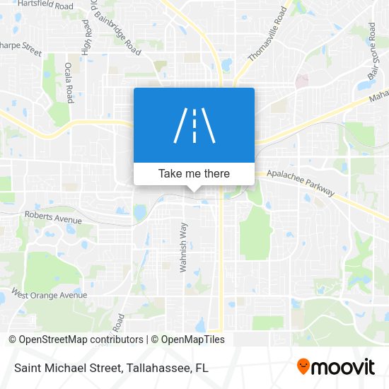 Saint Michael Street map