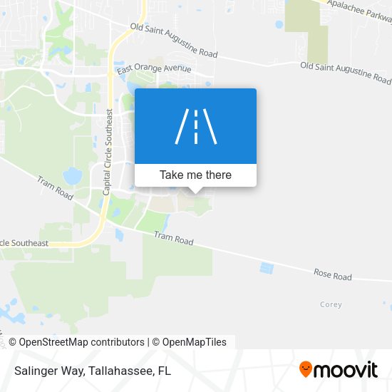 Mapa de Salinger Way