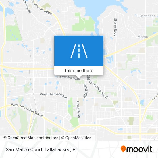 San Mateo Court map