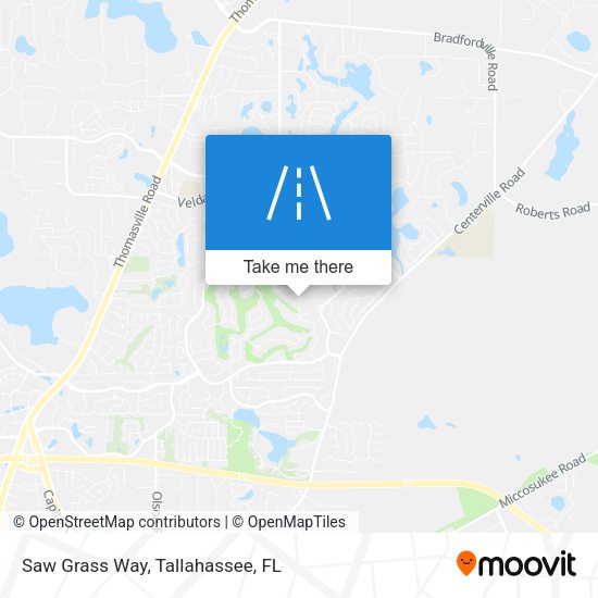 Mapa de Saw Grass Way