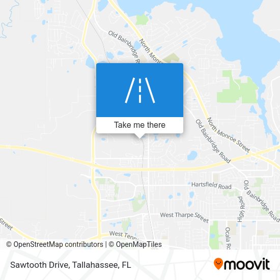 Sawtooth Drive map