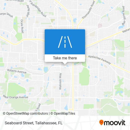 Mapa de Seaboard Street