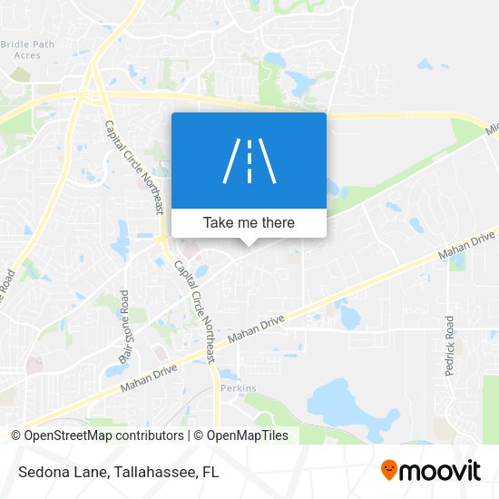 Mapa de Sedona Lane