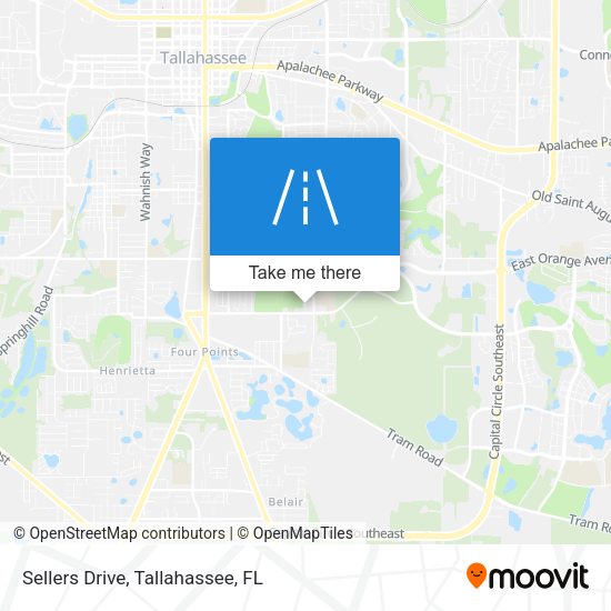 Mapa de Sellers Drive