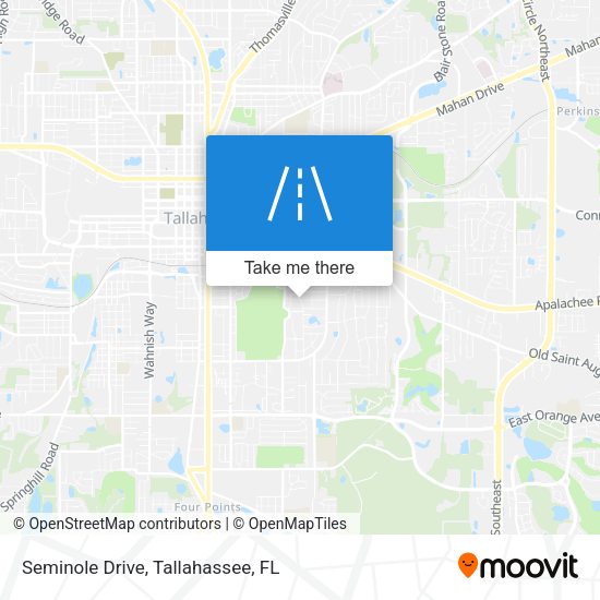 Mapa de Seminole Drive