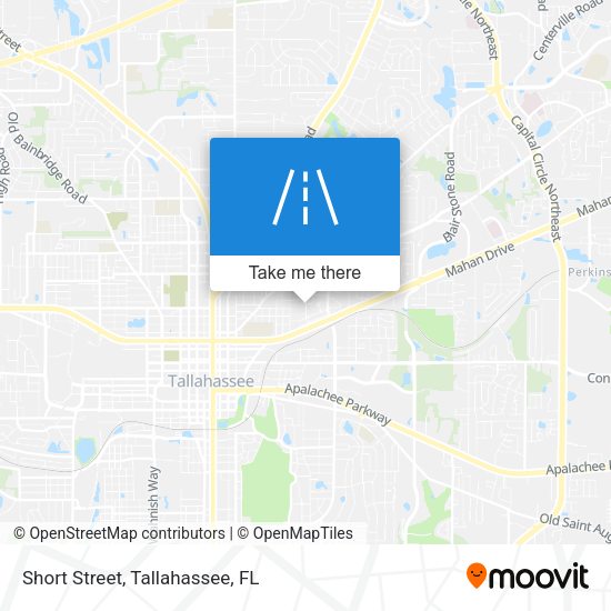 Mapa de Short Street